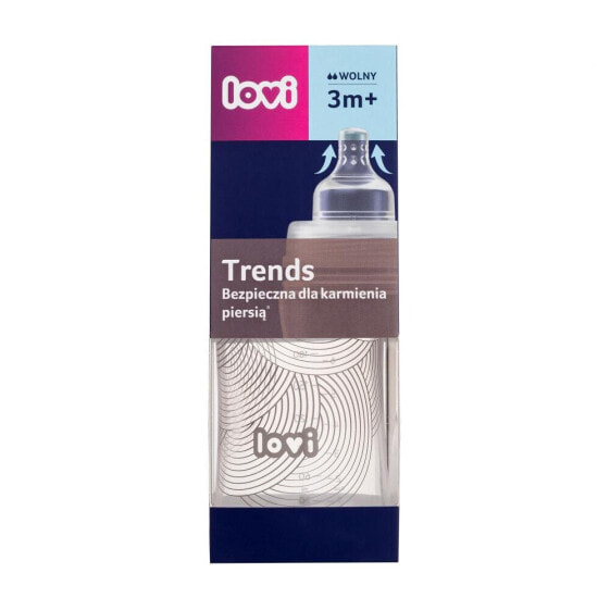 LOVI Trends Trends Bottle 3m+ 250 ml babyflasche für Kinder