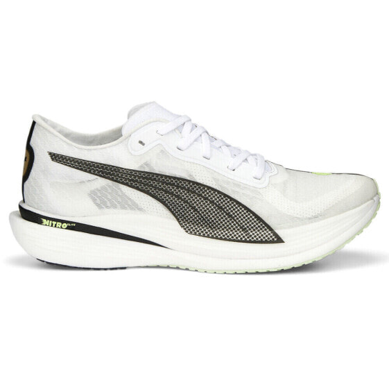 Puma Deviate Nitro Elite 2 Running Mens White Sneakers Athletic Shoes 37778802