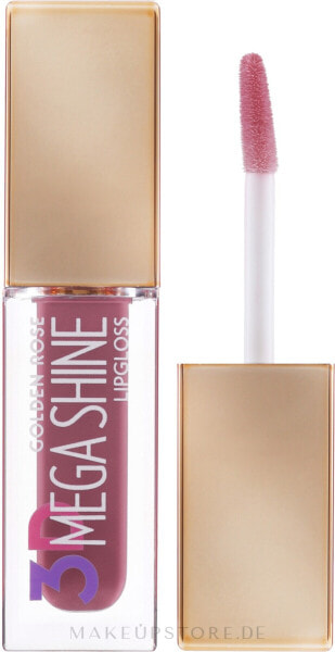 Lipgloss - Golden Rose 3D Mega Shine Lip Gloss 106