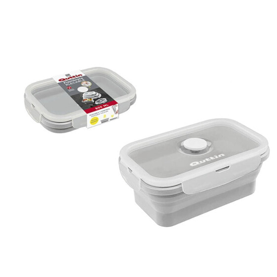 QUTTIN Rectangular Silicone Lunch Box 800ml