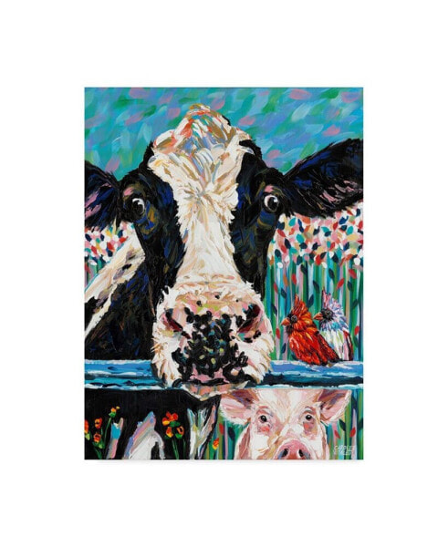 Carolee Vitaletti Farm Buddies II Canvas Art - 20" x 25"