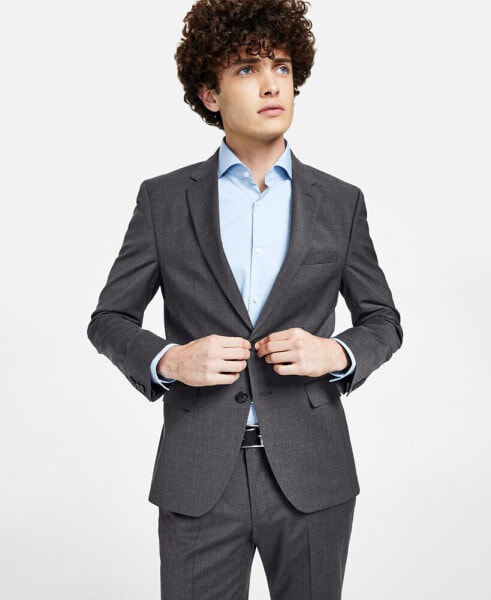 Men's Modern Fit Wool Suit Separate Jacket