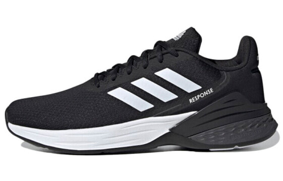 Кроссовки беговые Adidas Response SR чёрно-белые