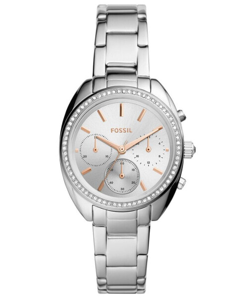 Ladies Vale Chronograph, stainless steel watch 34mm