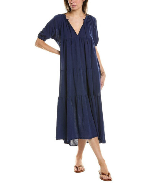 9Seed Core Midi Dress Women's Blue P/S