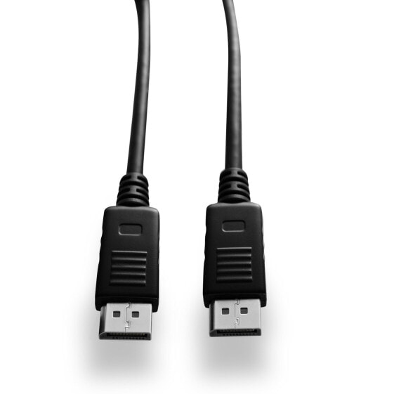 V7 1.8M Displayport to Displayport Cable - 1.8 m - DisplayPort - DisplayPort - Male - Male - Black