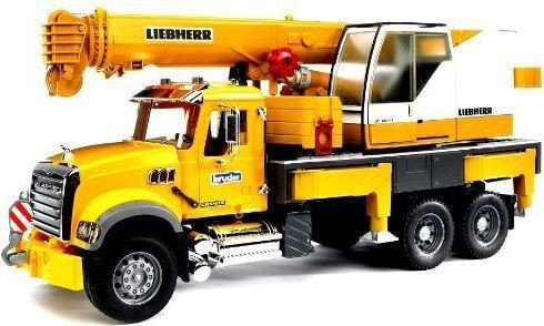 Bruder MACK Granite Liebherr crane truck - Black,Yellow - ABS synthetics - 4 yr(s) - 1:16 - 185 mm - 660 mm