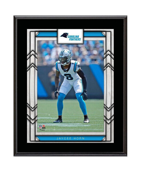 Jaycee Horn Carolina Panthers 10.5" x 13" Sublimated Player Plaque