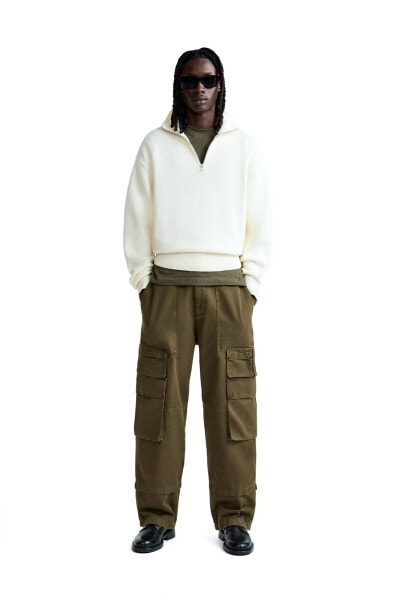 Utility cargo trousers