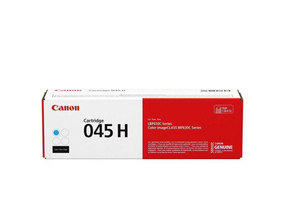 Canon 045 H High Yield Toner Cartridge - Cyan