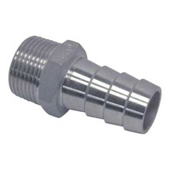 EUROMARINE Vrac 1/4´´ Male-Male Threaded Grooved Straight Connector