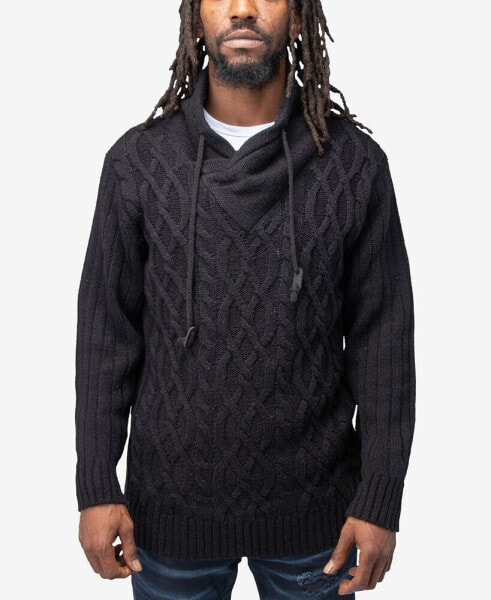 Men's Shawl Neck Knit Sweater