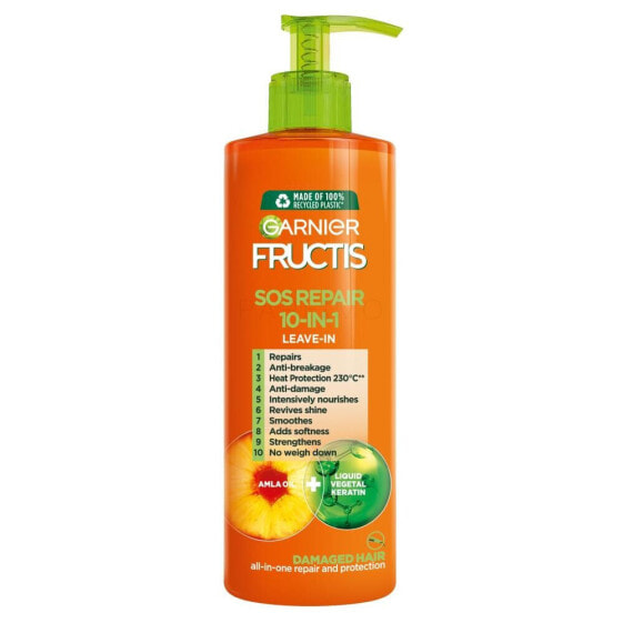 Garnier Fructis SOS Repair 10 IN 1 All-In-One Leave-In 400 ml haarserum für Frauen