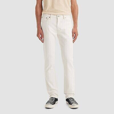 Levi's Men's 511 Slim Fit Jeans - Light Off-White 36x30