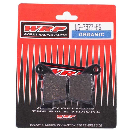 WRP F6 Off Road Honda Rear Brake Pads