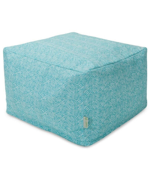 Southwest Ottoman Square Pouf 27" x 17"