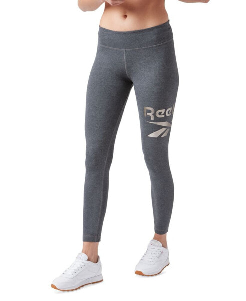 Women's Shine Full-Length Logo Leggings, Created for Macy's