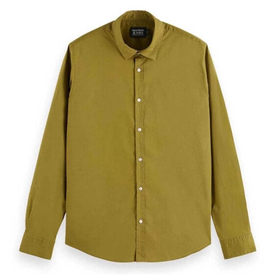 SCOTCH & SODA Seasonal Essentials Solid long sleeve shirt