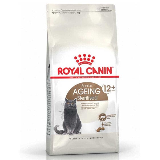 ROYAL CANIN Senior Ageing 12+ Poultry Vegetable 4kg Cat Food