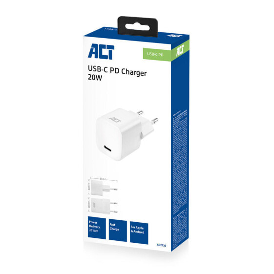 ACT AC2120 - Indoor - AC - 12 V - 1.67 A - White