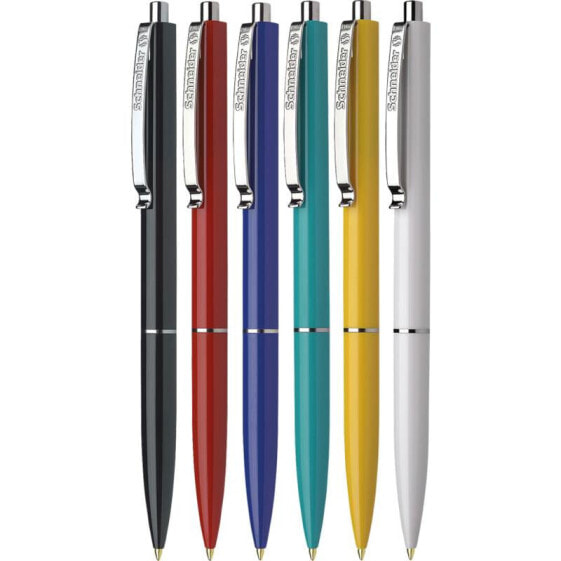 Schneider Schreibgeräte Schneider Pen K 15 - Clip - Clip-on retractable ballpoint pen - Refillable - Blue - Medium
