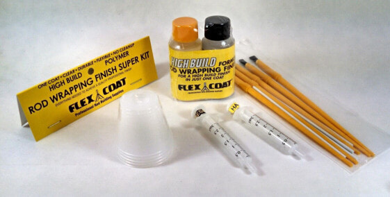 Flex Coat 2 Oz. Rod Wrapping Finish Super Kit- Pick Formula - Free Ship