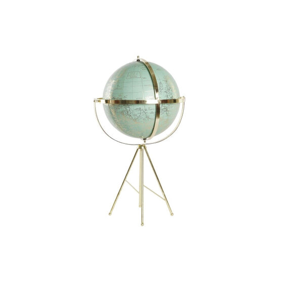 Фигура декоративная DKD Home Decor Земной глобус Металл PVC Vintage стоячий (37 x 34 x 63 см)