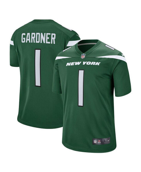 Men's Ahmad Sauce Gardner Green New York Jets Player Game Jersey