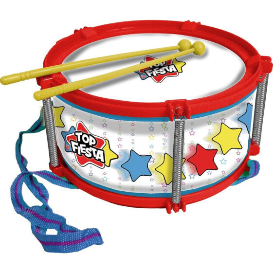 Музыкальная игрушка барабан REIG Ø 21,5 см пластиковый