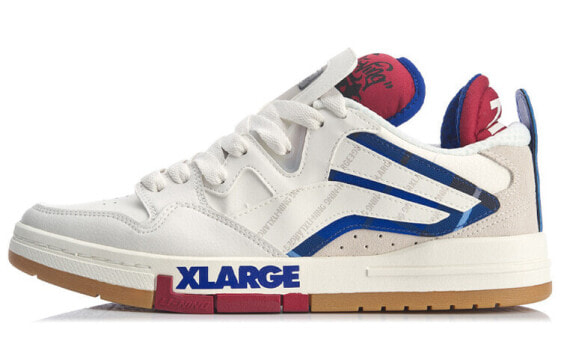 XLARGE x LiNing李宁 惟吾Pro 板鞋 男款 雪白 / Кроссовки Li-Ning AGCQ383-2 XLARGE AGCQ383-002