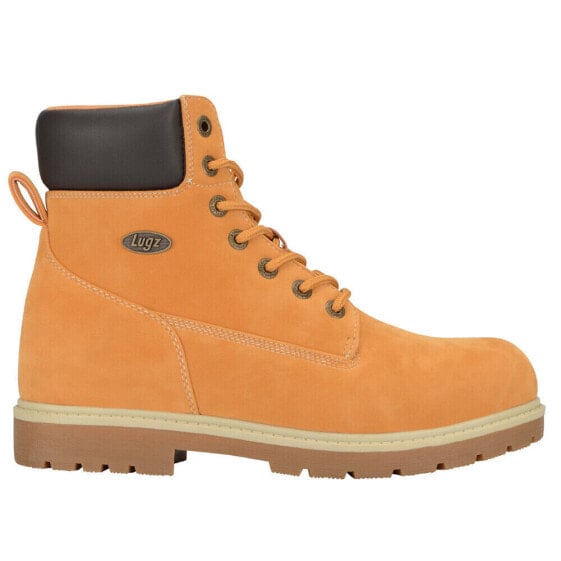 Lugz Brace Hi Lace Up Mens Orange Casual Boots MBRACHK-747