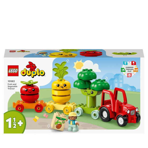 Конструктор Lego Duplo Fruit and Vegetable Tractor.