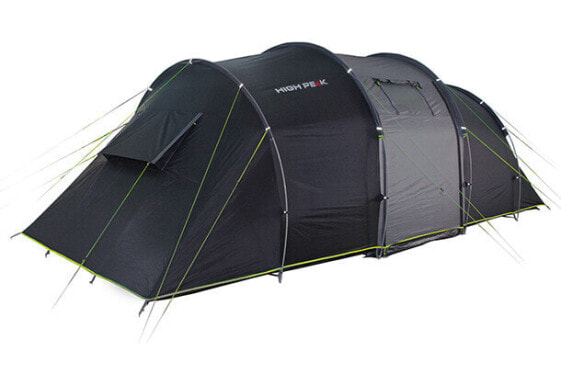 High Peak Tauris 6 - Camping - Tunnel tent - 14.2 kg - Black