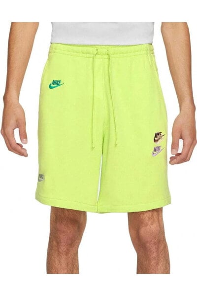 Sportswear Essentials+ French Terry Erkek Şort - Yeşil