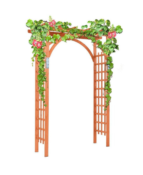 Деревянная арка Пергола Costway Premium для сада