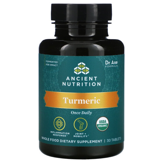 Turmeric, Once Daily, 30 Tablets
