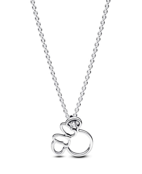 Minnie Mouse Silhouette Collier Necklace