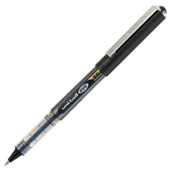 Ручка гелевая uni-ball Eye Ultra Micro UB-150-38 Чёрная 12 штук