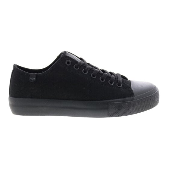 Lugz Stagger LO Wide WSTAGLWC-001 Womens Black Wide Lifestyle Sneakers Shoes