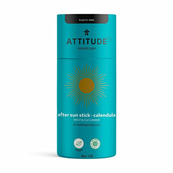 Solid after-sun cream - mint and cucumber 85 g