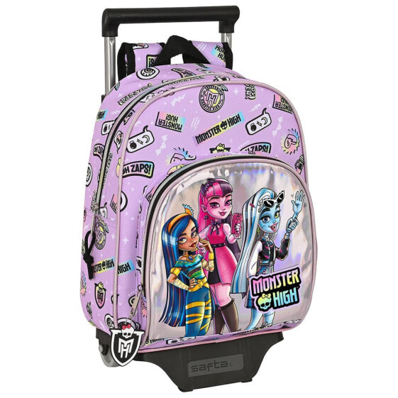 Чемодан SAFTA Monster High Best Boos 609 W/ 705 с тележкой