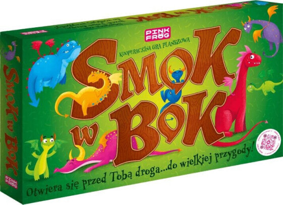 Pink Frog Gra planszowa Smok w bok