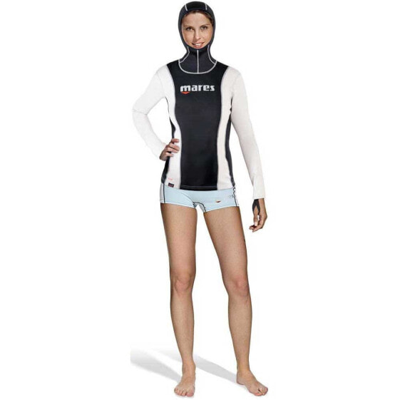 MARES Fire Skin She Dives 0.5 mm Hooded Long Sleeve T-Shirt Woman