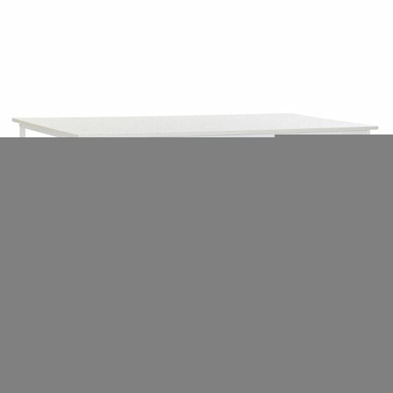 Журнальный журнальный столик DKD Home Decor Металл MDF (110 x 55 x 46 см) Белый