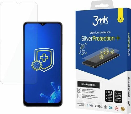 3MK Antymikrobowa folia ochronna 3MK Silver Protect+ Samsung Galaxy A22 5G