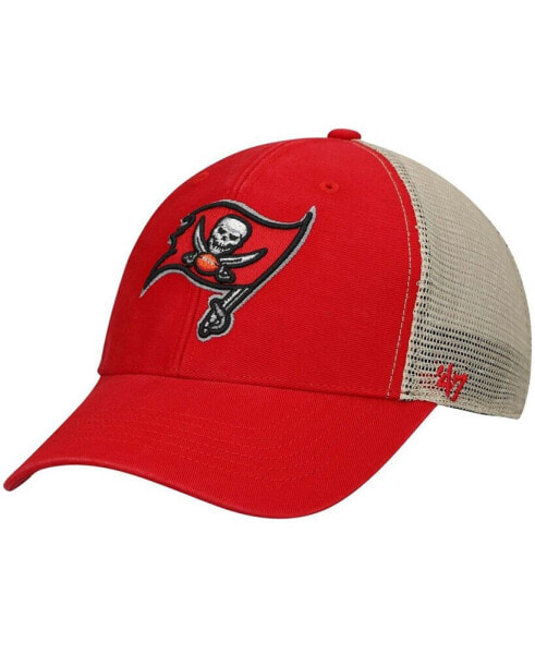 Men's Red Tampa Bay Buccaneers Flagship MVP Snapback Hat