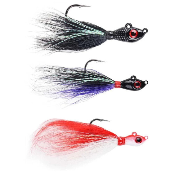 Приманка для рыбалки Mustad Big Eye Bucktail 14 грамм черная