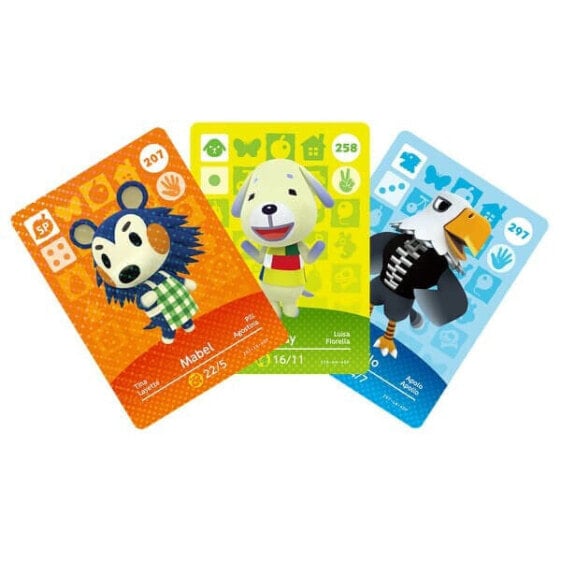 NINTENDO Amiibo Animal Crossing Pack 3 Cards