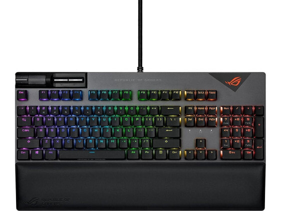 ASUS ROG Strix Flare II 100% RGB Gaming Keyboard, ROG NX Brown Mechanical switch