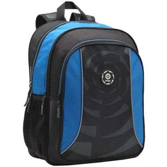 Школьный рюкзак LaLiga Navy Compact Чёрный Синий (31 x 43 x 13 cm)